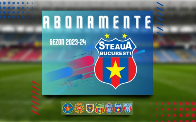Abonamente Steaua