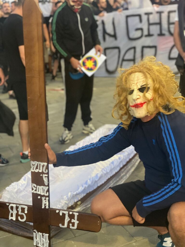 Protest Peluza Sud 1
