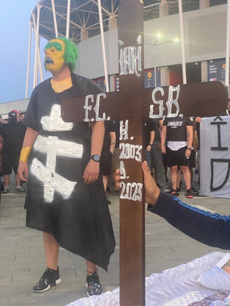 Protest Peluza Sud 5